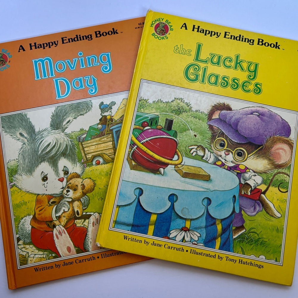 Vintage 1980s Children’s Storybooks By Jane Carruth
